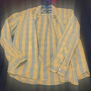 Tommy Hilfiger Boy’s pastel plaid button down Perfect for Spring! 12/14